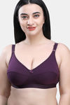 Maroon Clothing Single Layered Non Wired Full Coverage Sag Lift Bra (Pack of 2) - Multicolor — thumbnail 6